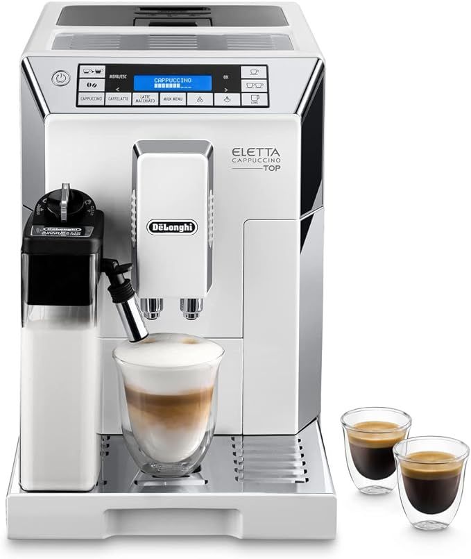 De'Longhi Eletta Cappuccino, Fully Automatic Bean to Cup Machine, Espresso, Coffee Maker, ECAM 45... | Amazon (UK)