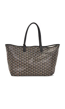 FWRD Renew Goyard Saint Louis PM Tote Bag in Black from Revolve.com | Revolve Clothing (Global)