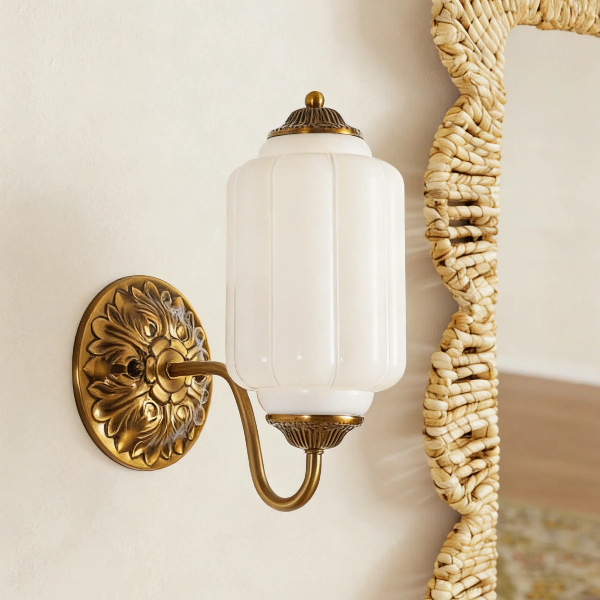 Buckminster 1 - Light Dimmable Wall Sconce for Entryway | Wayfair North America