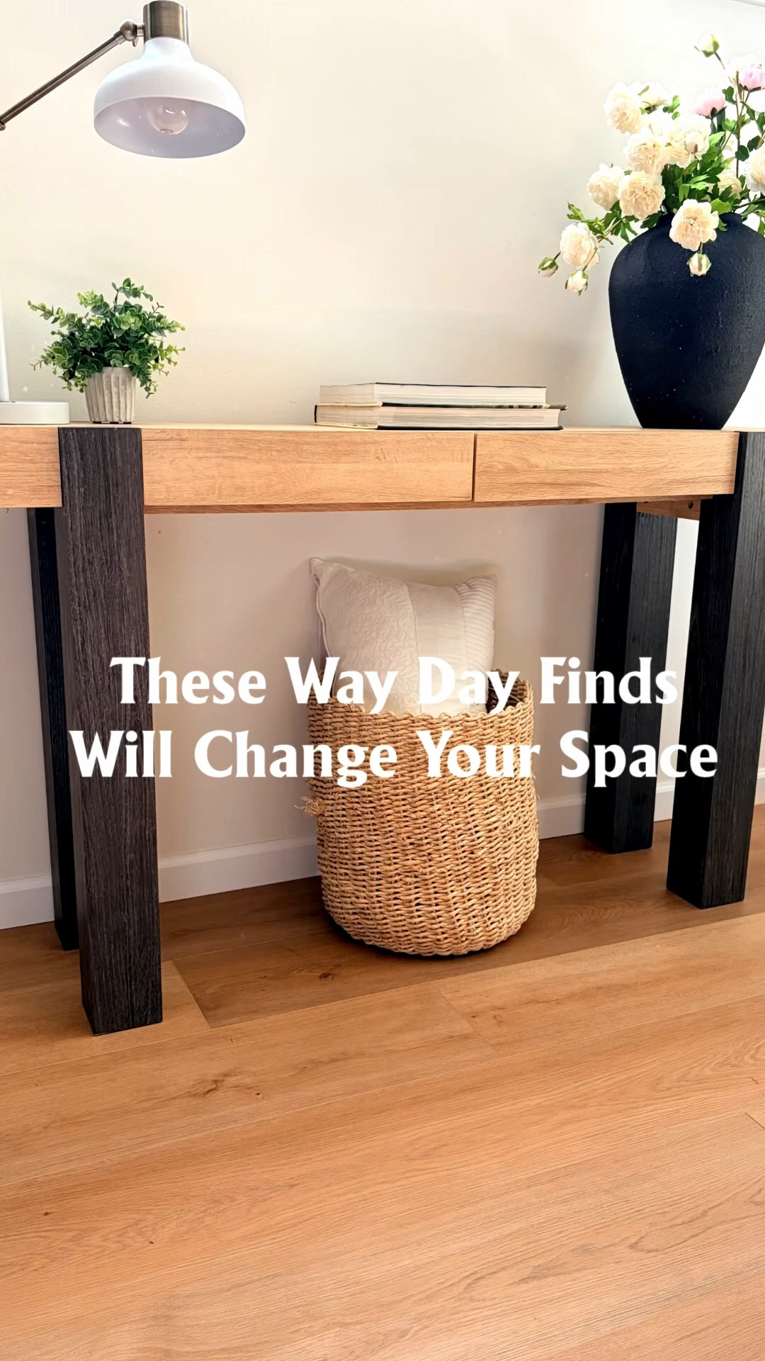 A simple Way Day home refresh 🤍

I didn’t do a full makeover—just a few intentional pieces that completely changed how this space feels. From the console table to the sectional, every piece helped bring warmth, balance, and a more lived-in modern cottage feel.

If you’re looking for easy living room decor ideas, entryway styling inspiration, or affordable Wayfair home finds, I’ve linked everything below for you.
#wayfair #wayfaircreators  #wayfairelevate #ad @Wayfair 

#LTKHome #LTKSaleAlert #LTKdayinmylife