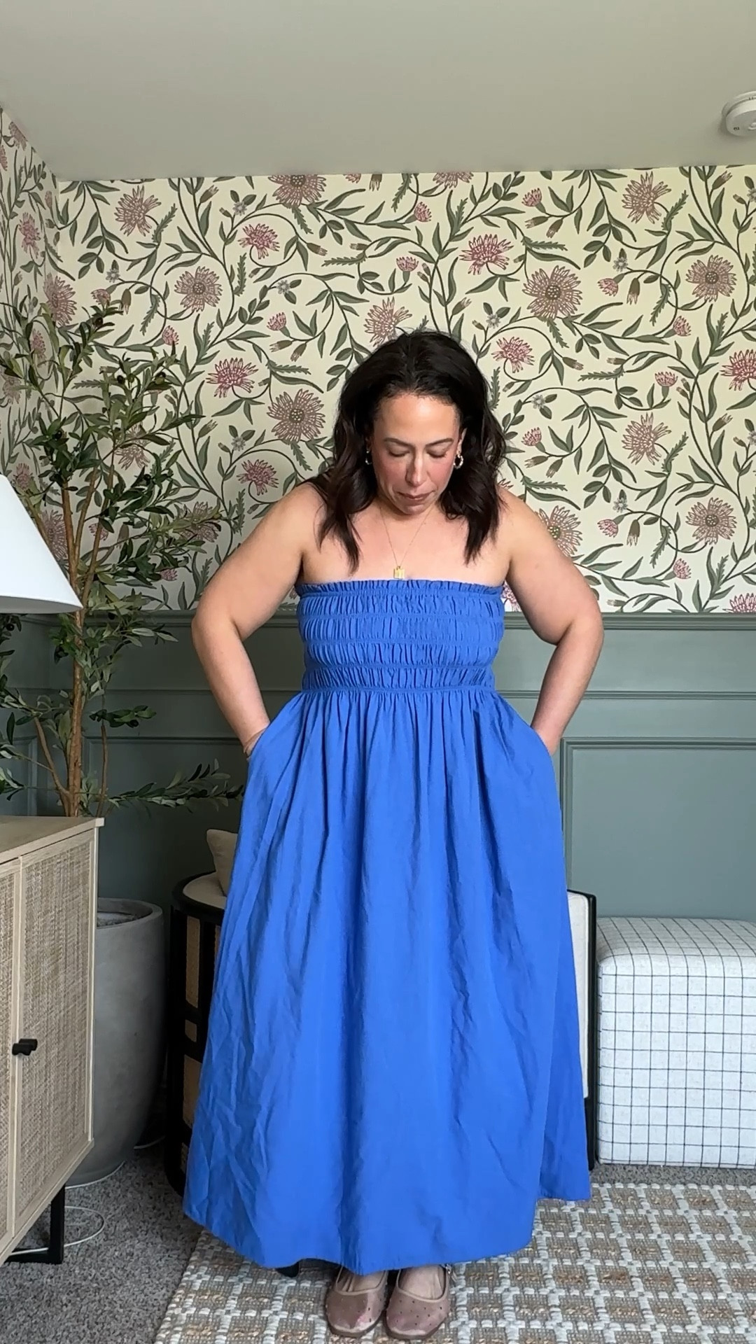 Target spring dress for the midsize girl! This electric blue strapless dress is perfect for a casual wedding, beach dinner outfit size medium Amazon mesh shoes 

#LTKStyleTip #LTKFindsUnder100 #LTKMidsize