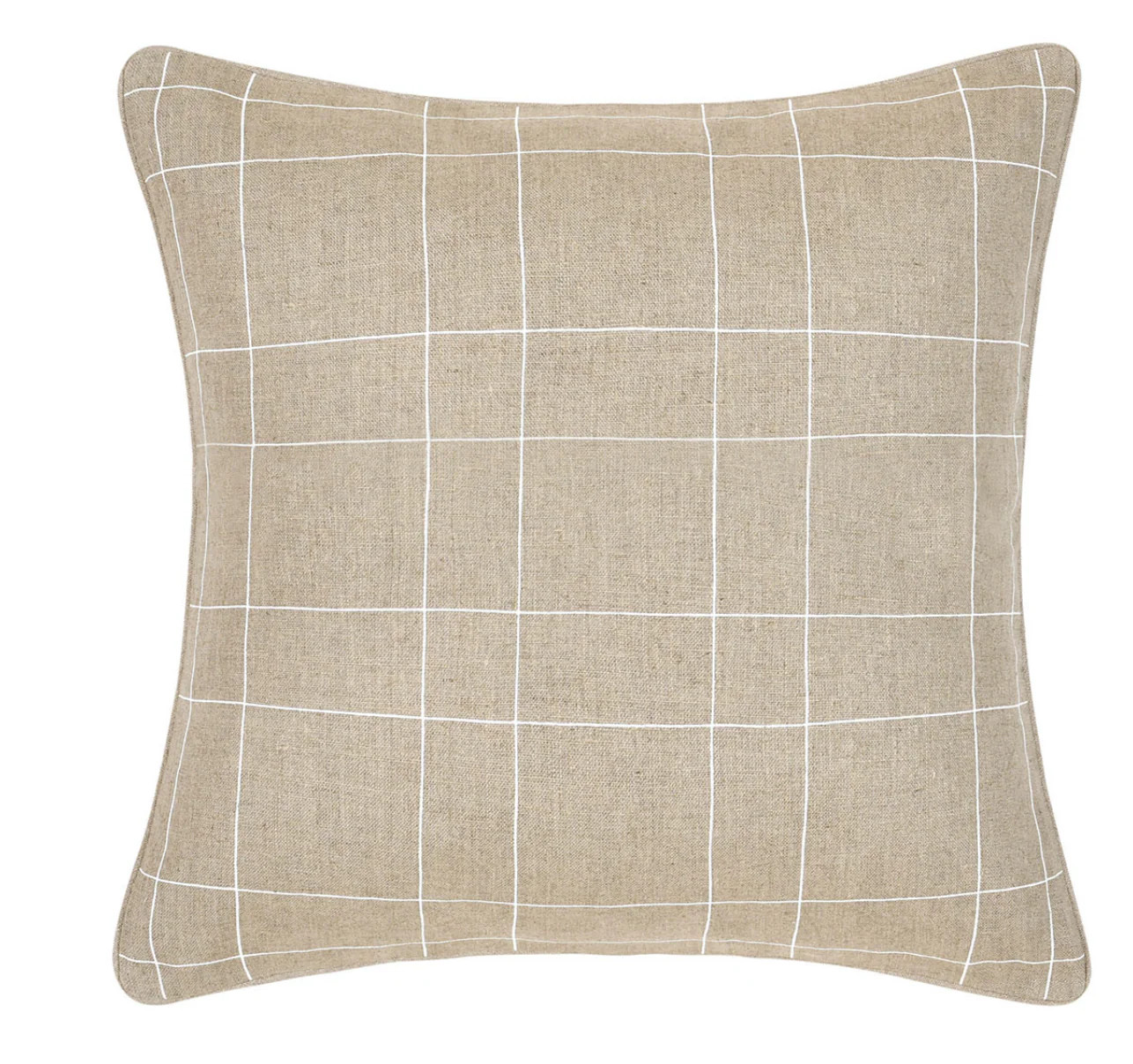 Luxury Line White Stripe Pillow - Set of Two | Mintly Home