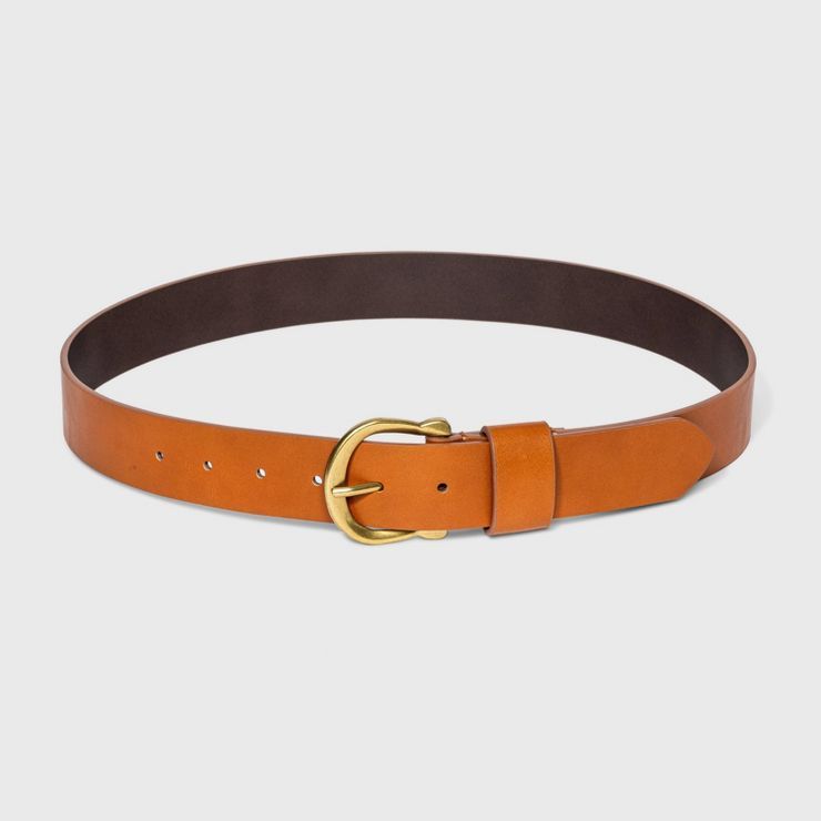 Women's Solid Horseshoe Belt - Universal Thread™ | Target