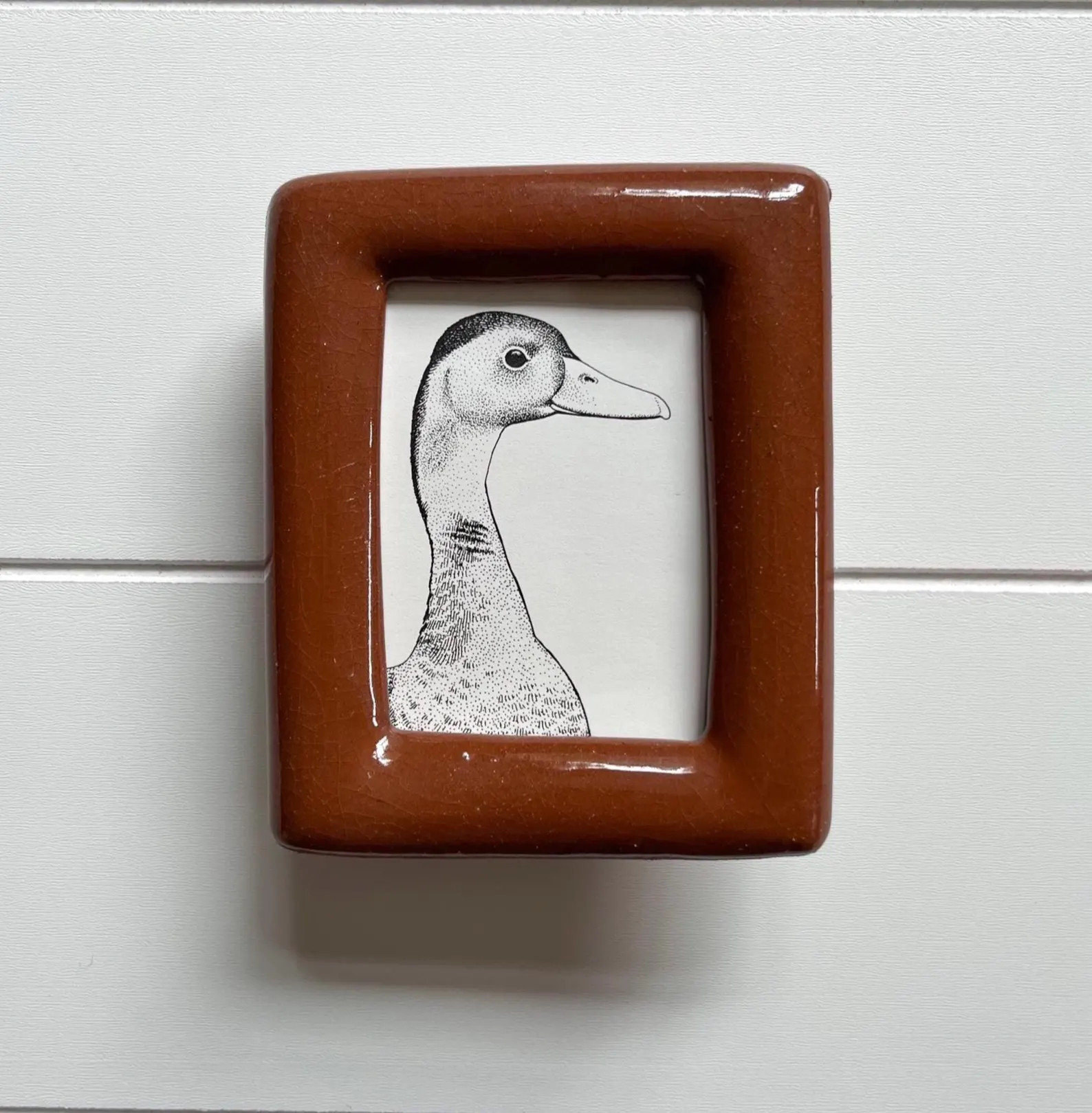 1980s Black and White Duck Print, Rustic Cabin Home Decor, Mini Framed Art | Etsy (Global)