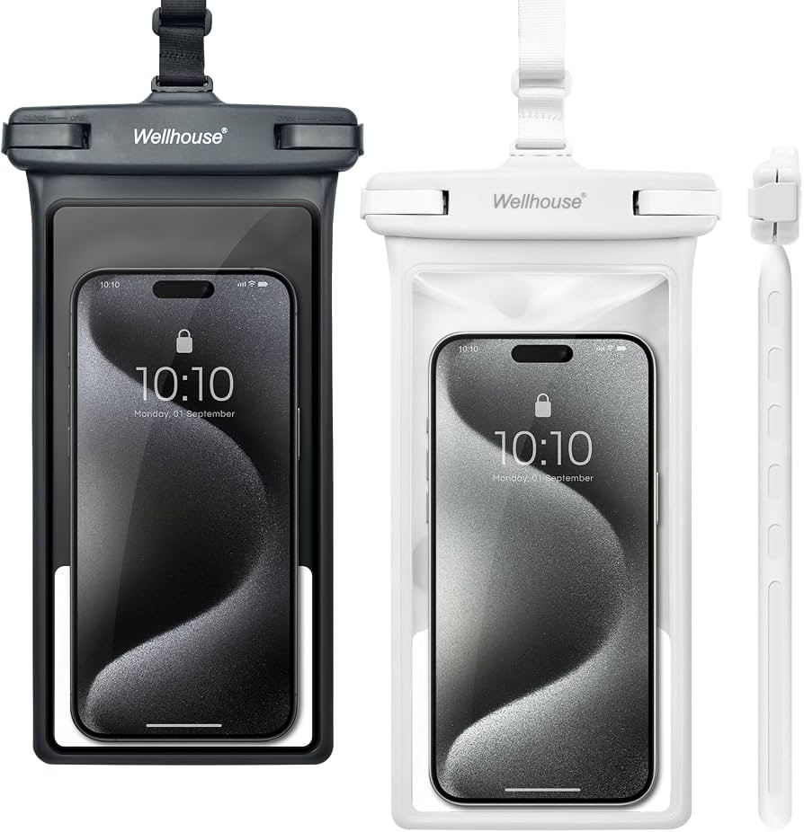 wellhouse Waterproof Phone Pouch, Waterproof Phone Case for iPhone 15 14 13 12 Pro Max XS Samsung... | Amazon (US)