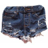 Ready To Ship Dark Wash Girls Distressed Denim Shorts Toddler Distressed Denim/Cut Off Shorts/Distre | Etsy (US)