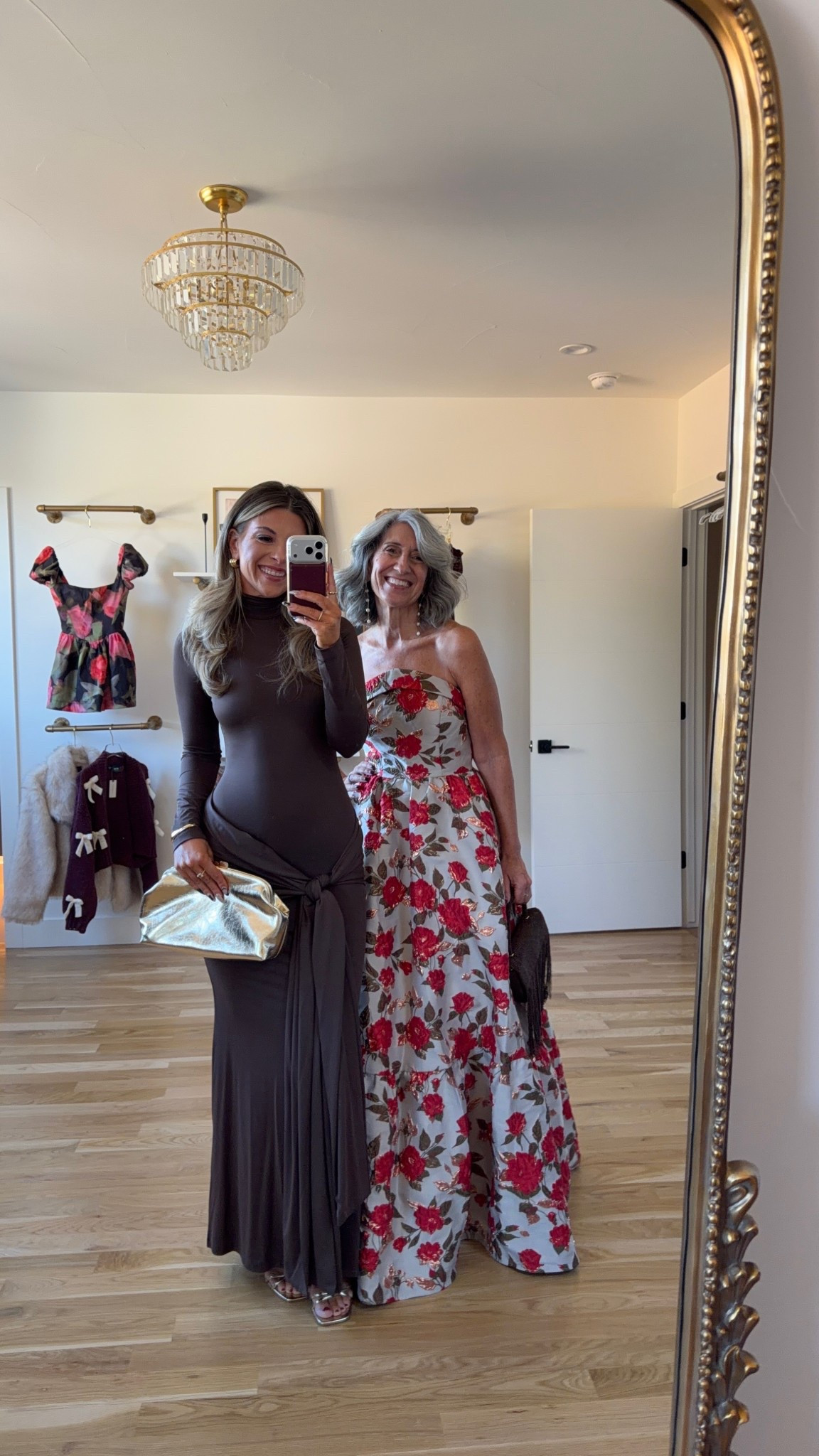 Mom and me wedding guest dresses winter formal event dresses

Revolve code: tulip
Vici code: emerson30

I wear a 4 in Bardot dresses
Mom wears a medium/6

Wedding guest
Formal event
Black tie
Mother of the bride
Long sleeve
Knotted dress
Red floral
Ball gown
Mother of the bride
Winter event
Special occasion 

#LTKHoliday #LTKParties #LTKWedding