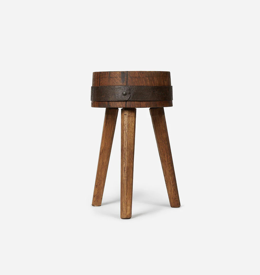 Peggy Found Stool | Amber Interiors