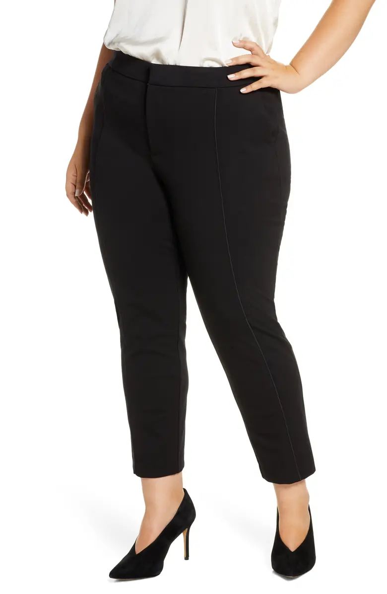 ELOQUII 9-to-5 Stretch Work Pants | Nordstrom | Nordstrom