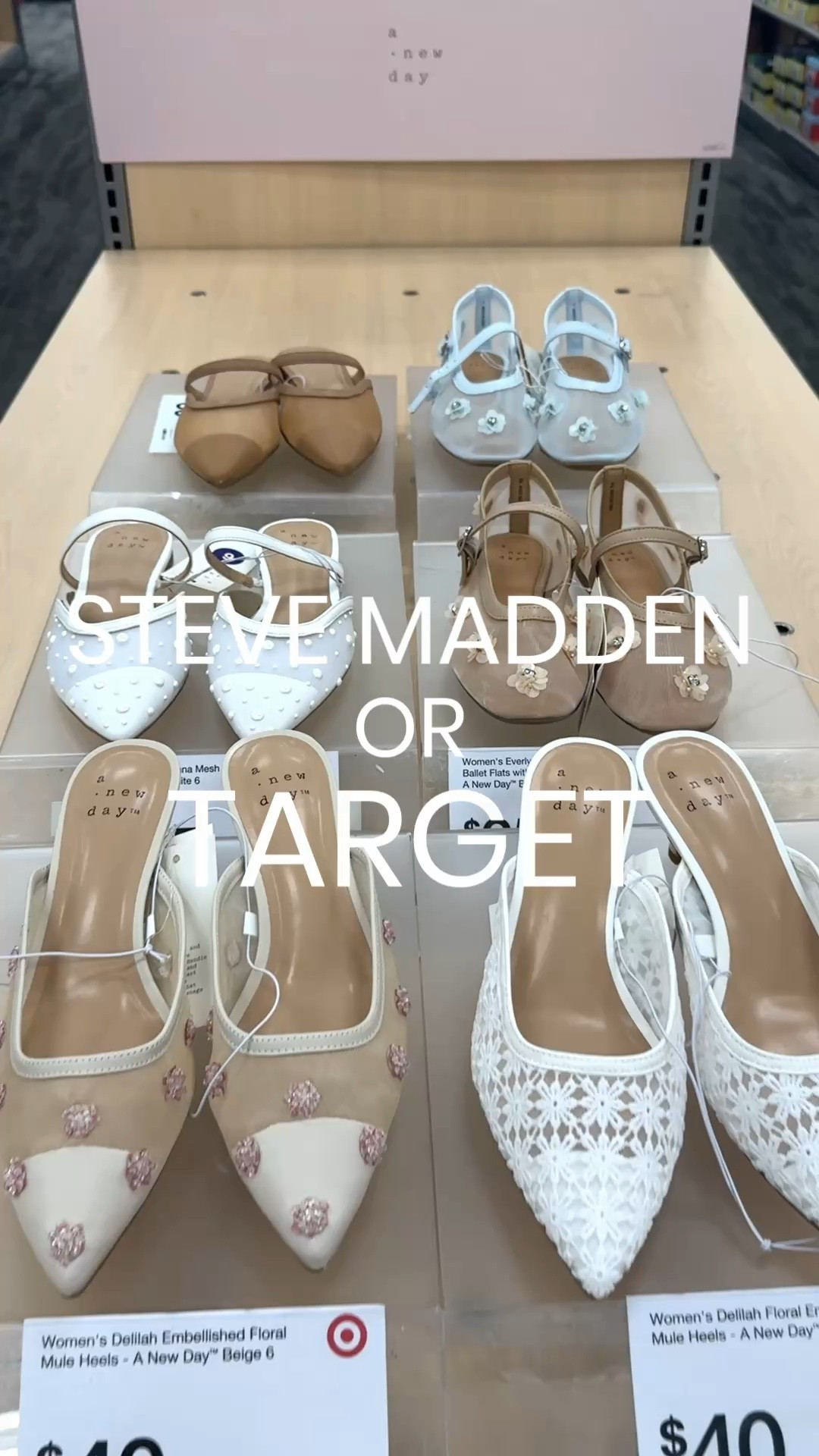 Have you seen all the gorgeous spring shoes at Target? 🌼 😍 Snag these designer looks for less!! 