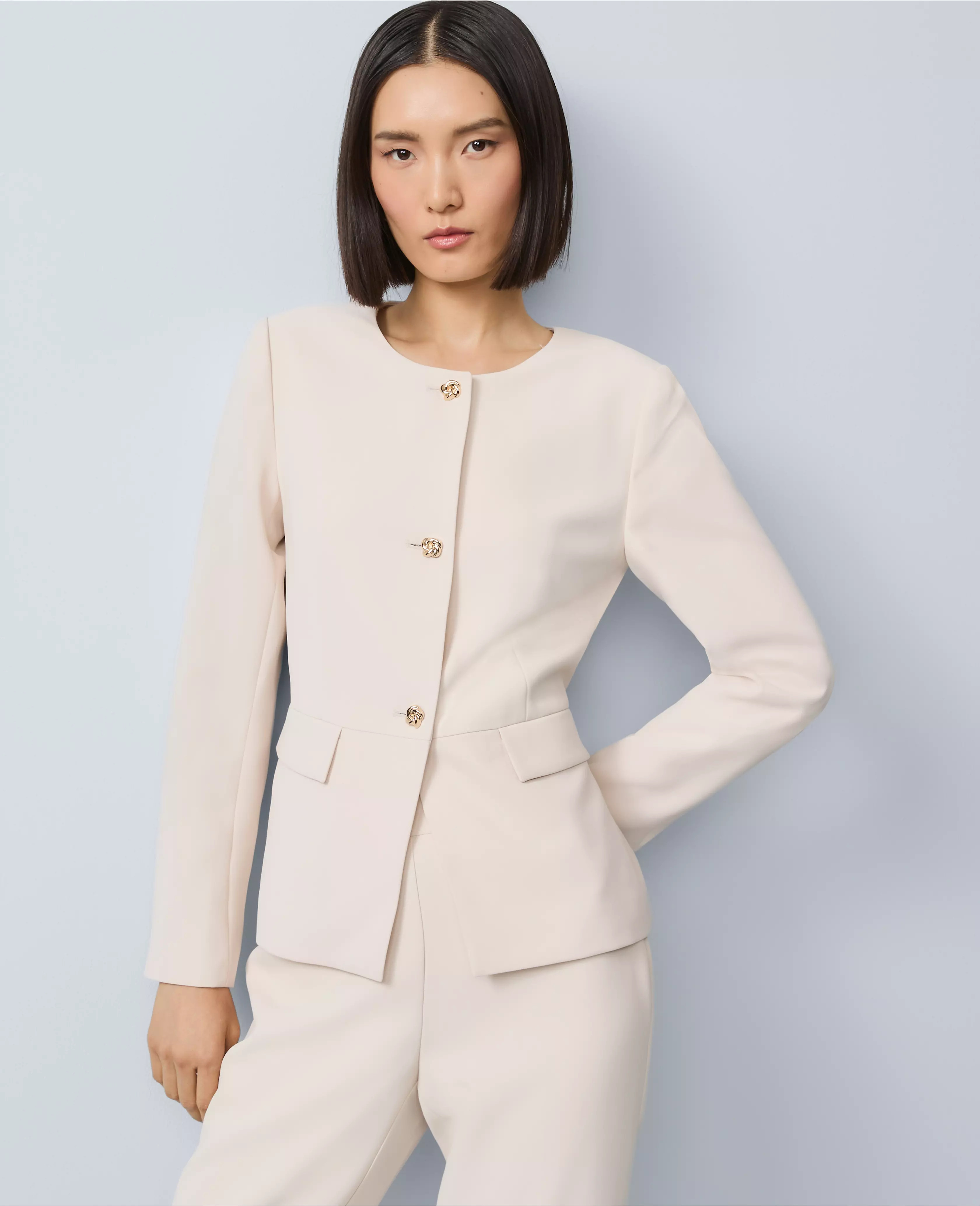 Split Hem Jacket | Ann Taylor