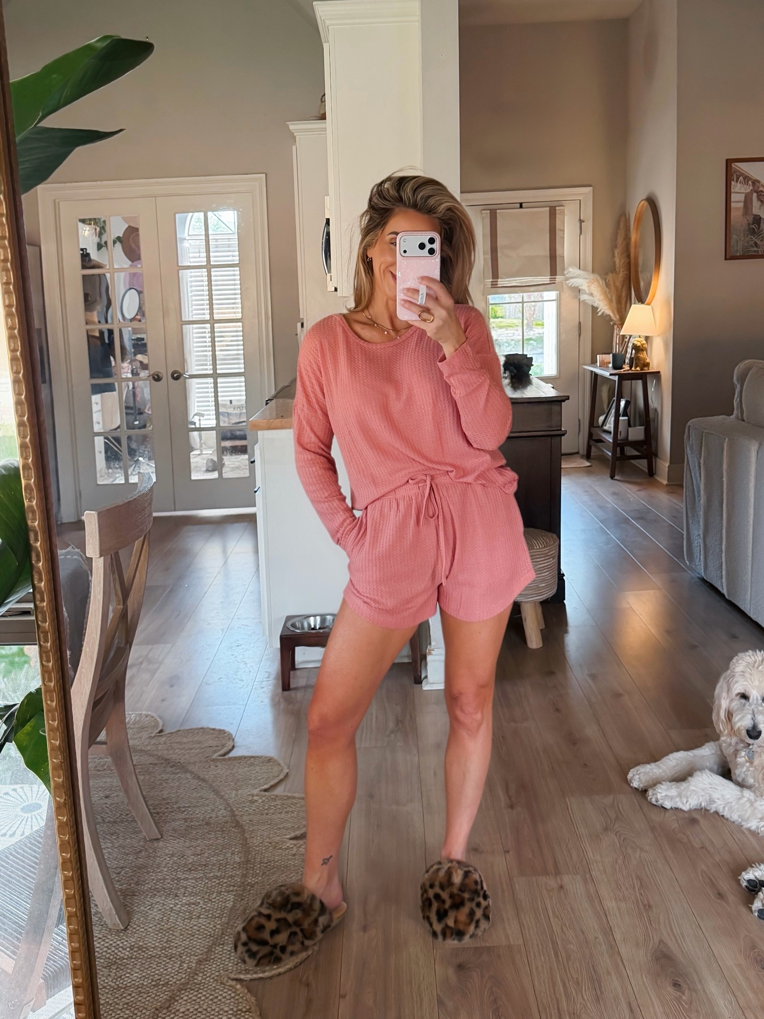 Cozy loungewear set. Super soft and comes in so many colors.

Sleepwear, pjs, fall pajamas, pajama shorts set, loungewear shorts set, Amazon, cozy pajamas

#LTKmorningroutine #LTKselfcare #LTKmomlife