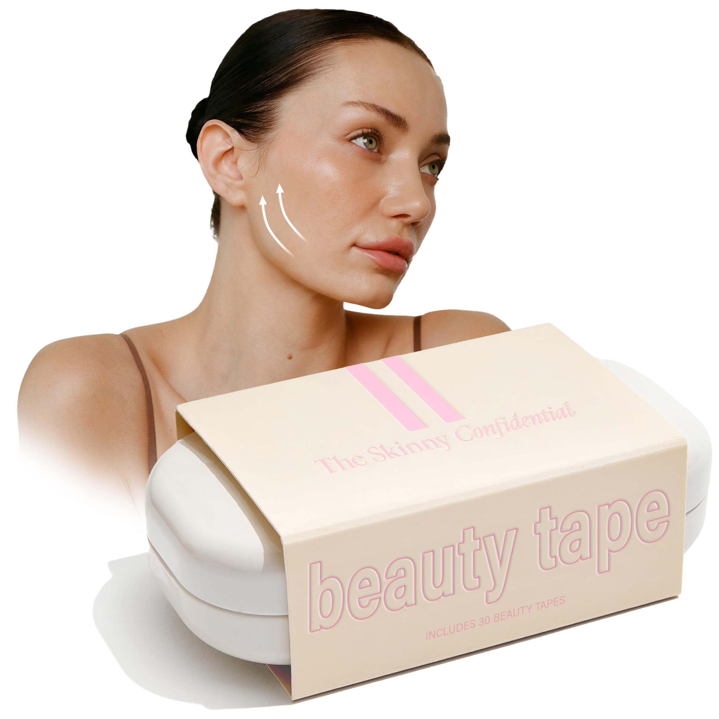 The Skinny Confidential Beauty Tape for Sleeping - Beauty Tape for Snoring Promotes Sculpted Jawl... | Amazon (US)