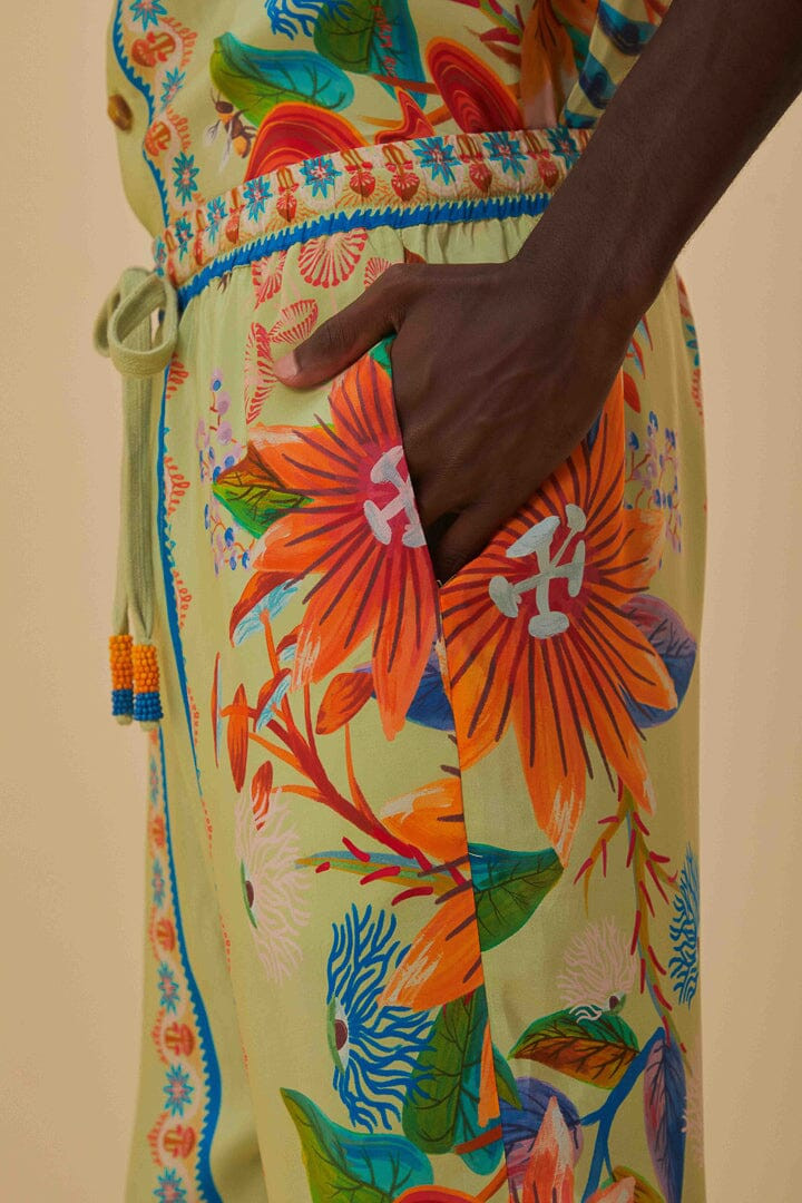 Bright Yard Pants | FarmRio (US)
