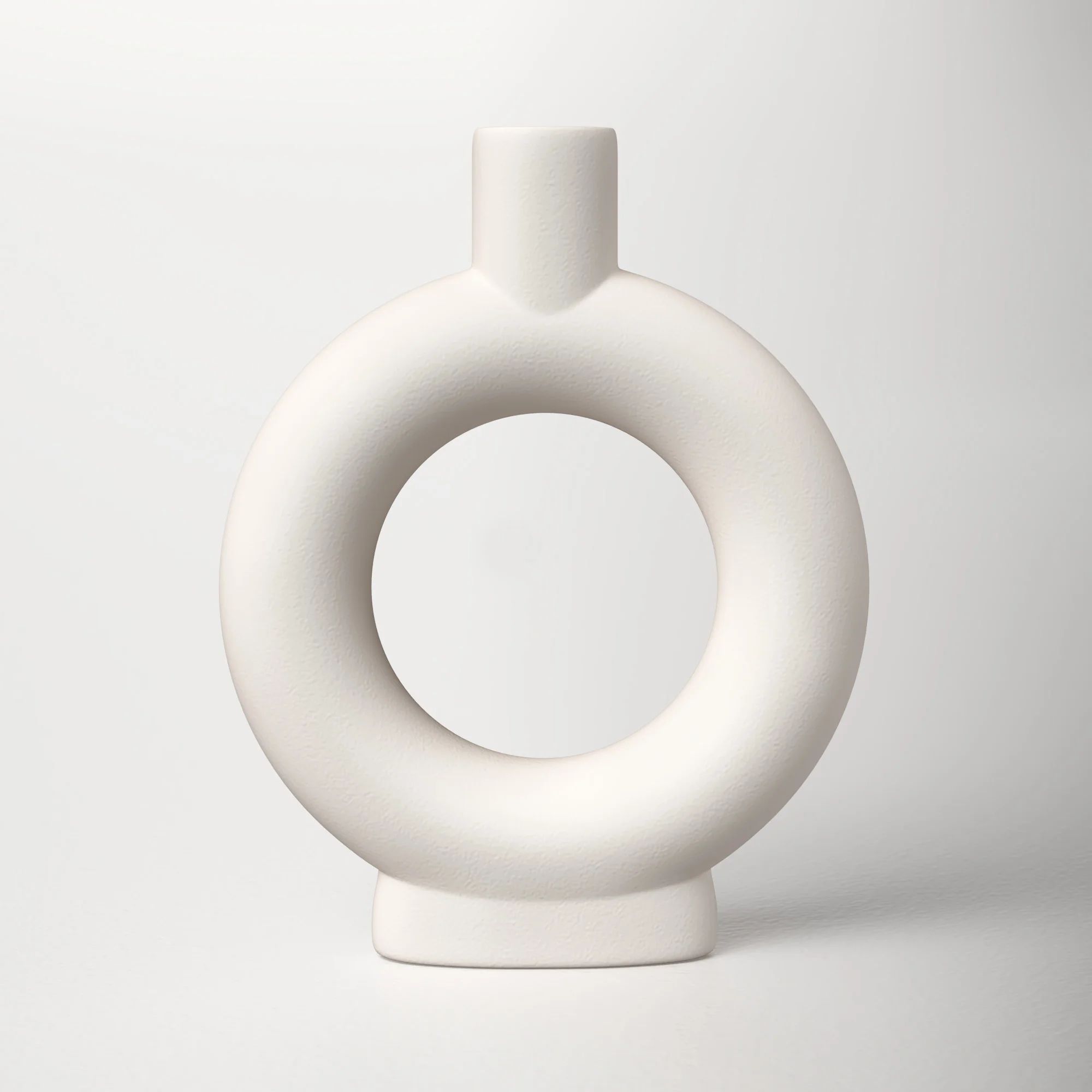 Roderick Off-White 9.2'' Indoor / Outdoor Ceramic Table Vase | Wayfair North America