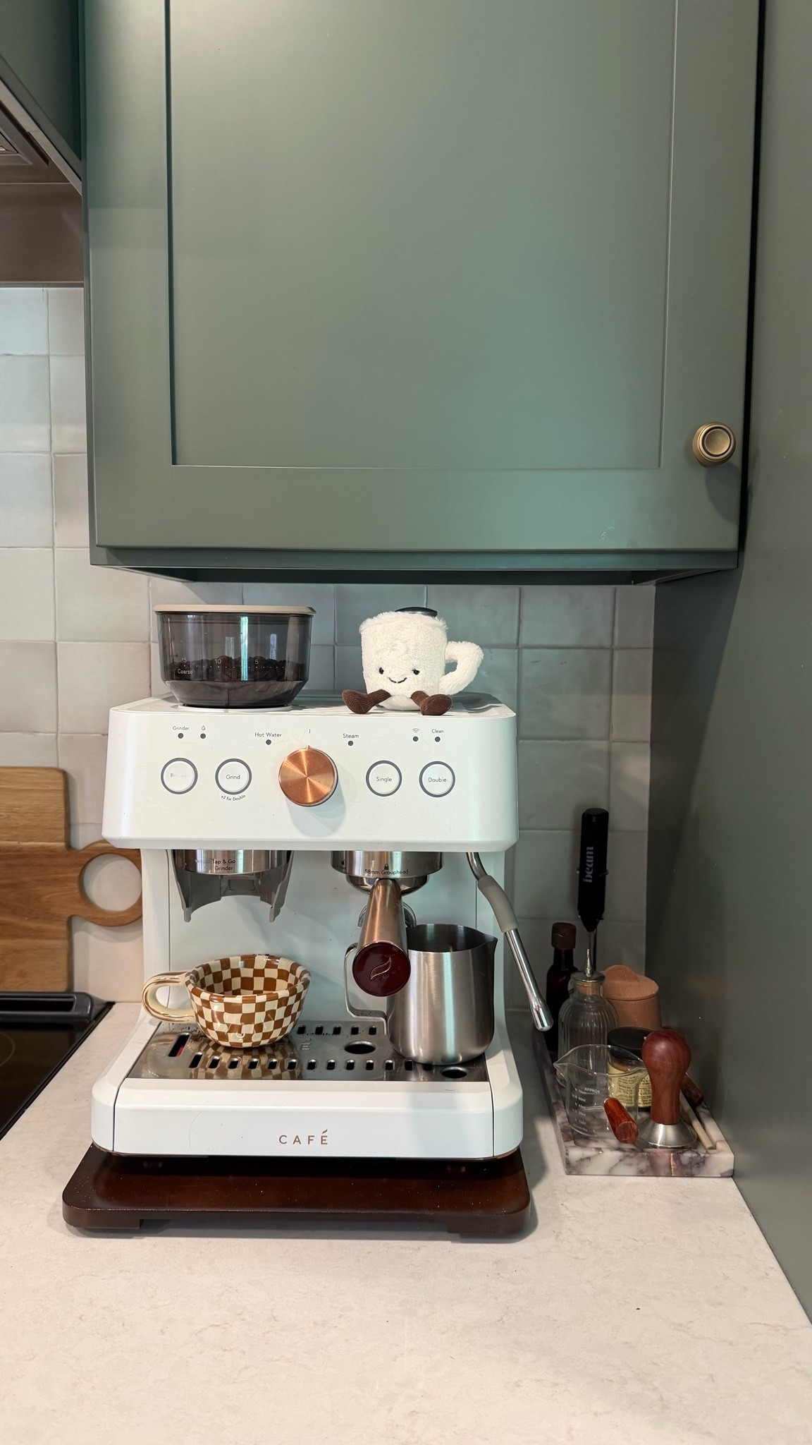 Got a new jellycat for my espresso machine ☕️

#LTKSeasonal #LTKHome
