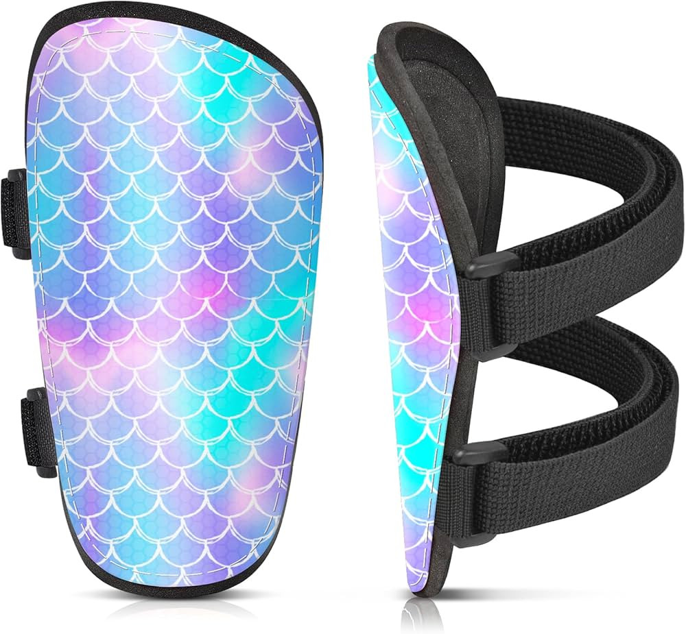 Shin Guards Soccer Kids Girls Youth, Shin Pads Shin Guard Protection Gear for 2-7 Years Old Girls... | Amazon (US)
