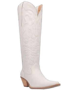 Raisin Kane Embossed Leather Tall Western Boots | Dillard's