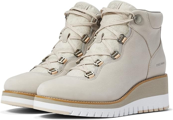 Cole Haan Women's ZEROGRAND City Lace Up Wedge Boot | Amazon (US)