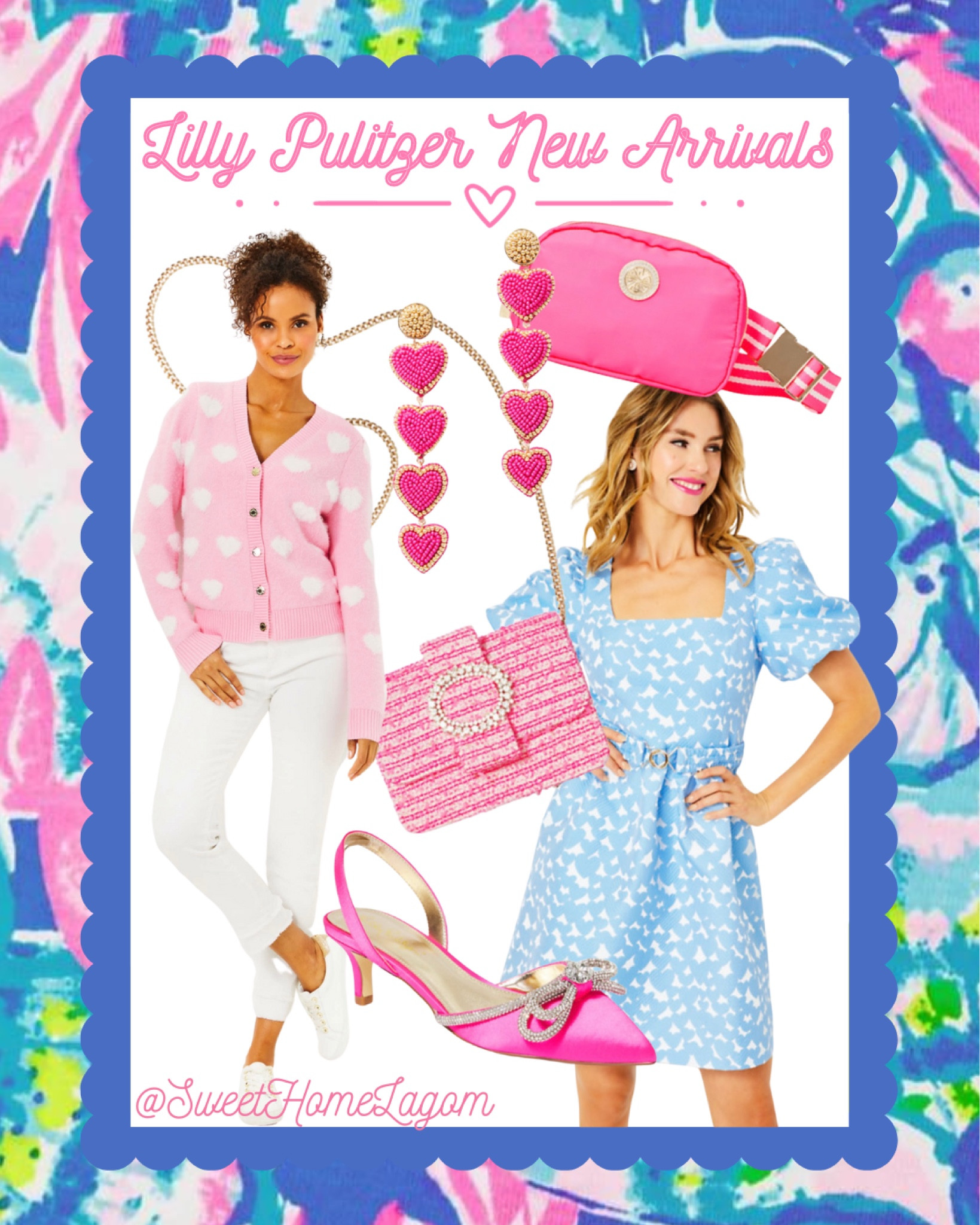 New arrivals at Lilly Pulitzer! The cardigan also comes in blue and I can’t decide which I love best! 


decor inspiration | grandmillennial | southern living | chinoiserie | home decor | coastal | traditional | classic | granny chic | blue and white | pink bows | ruffle | preppy style 

#LTKfindsunder100 #LTKSeasonal #LTKstyletip