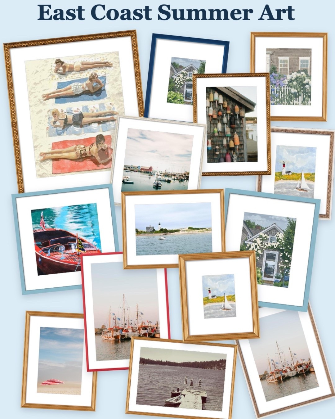 Art prints from artfully walls inspired by an east coast summer! Love these coastal framed prints!

#LTKdayinmylife #LTKHome #LTKSaleAlert