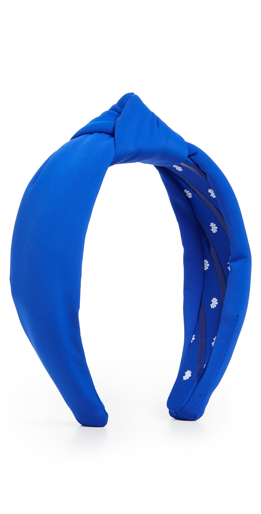 Lele Sadoughi Neoprene Knotted Headband Royal Blue One Size | Shopbop