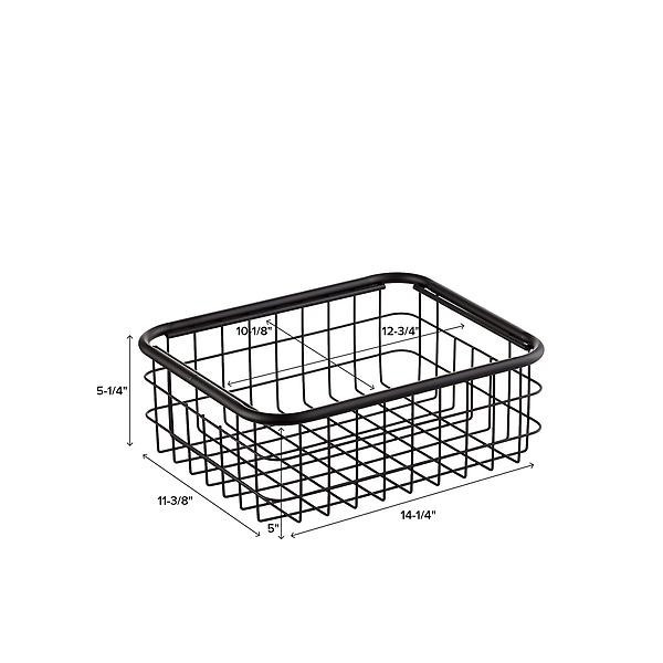 Urban Stacking Wire Baskets | The Container Store