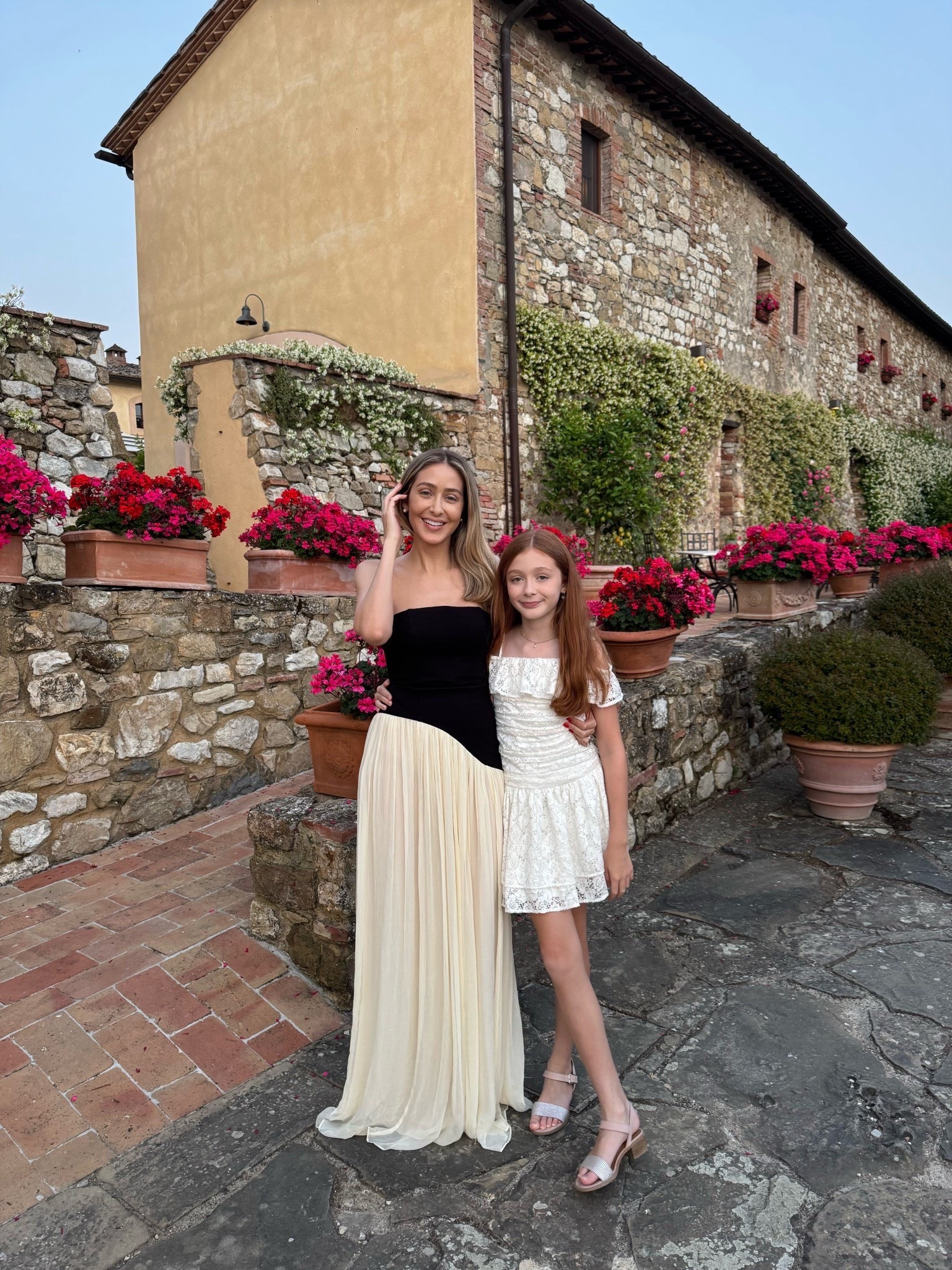 Mon and daughter European outfit that we wore in Tuscany Italy this summer. Fits true to size and I’m wearing size small 
Date night outfit 
Spring outfits 
Summer outfit 

#LTKU #LTKSeasonal #LTKOver40