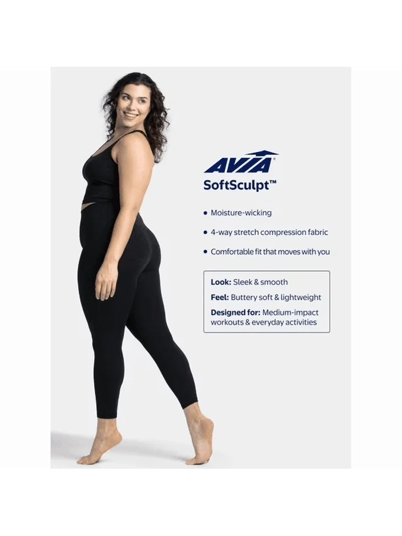 Avia Women's SoftSculpt Corset Halter Bra, Sizes XS-XXL | Walmart (US)