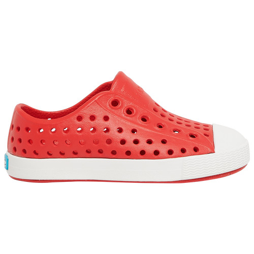 Boys Native Shoes Native Shoes Jefferson - Boys' Toddler Shoe Torch Red/White Size 04.0 | Kids Foot Locker (US)