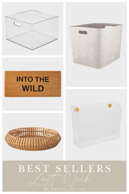 Here’s our best selling links in all things home from last week.  This doormat is perfect for a home with kids, a few of my favorite organization bins and spring home decor. 

#Home #SpringHomeDecor #HomeDecor #ClearOrganization #OrganizedHome #StorageBins #PlayroomStorage

#LTKfindsunder50 #LTKhome #LTKSeasonal