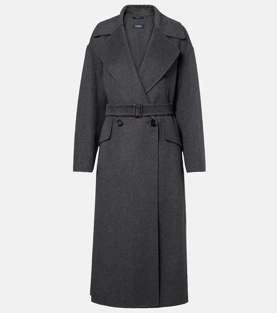 'S Max Mara Belted virgin wool coat | Mytheresa (DACH)
