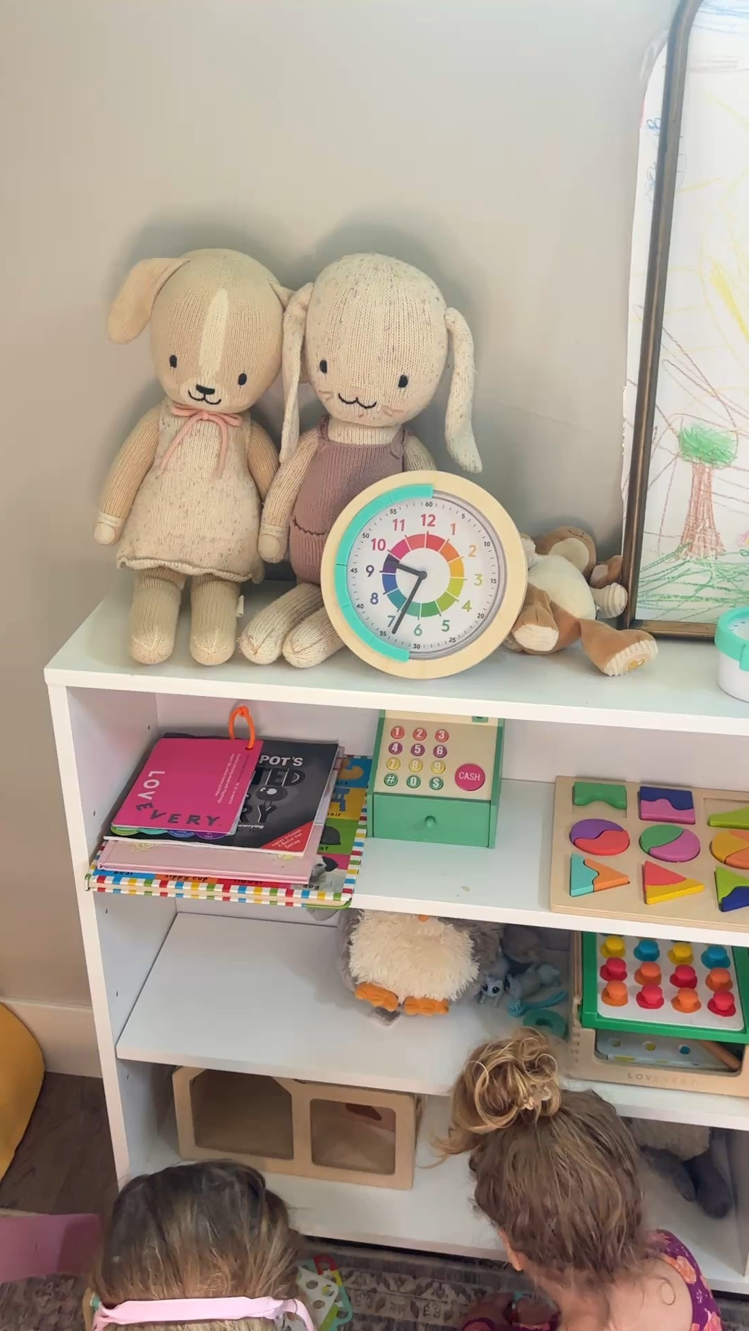 Love this clock for our girls to know how much time they have left to complete a task.

#LTKmorningroutine #LTKstorytime #LTKKids