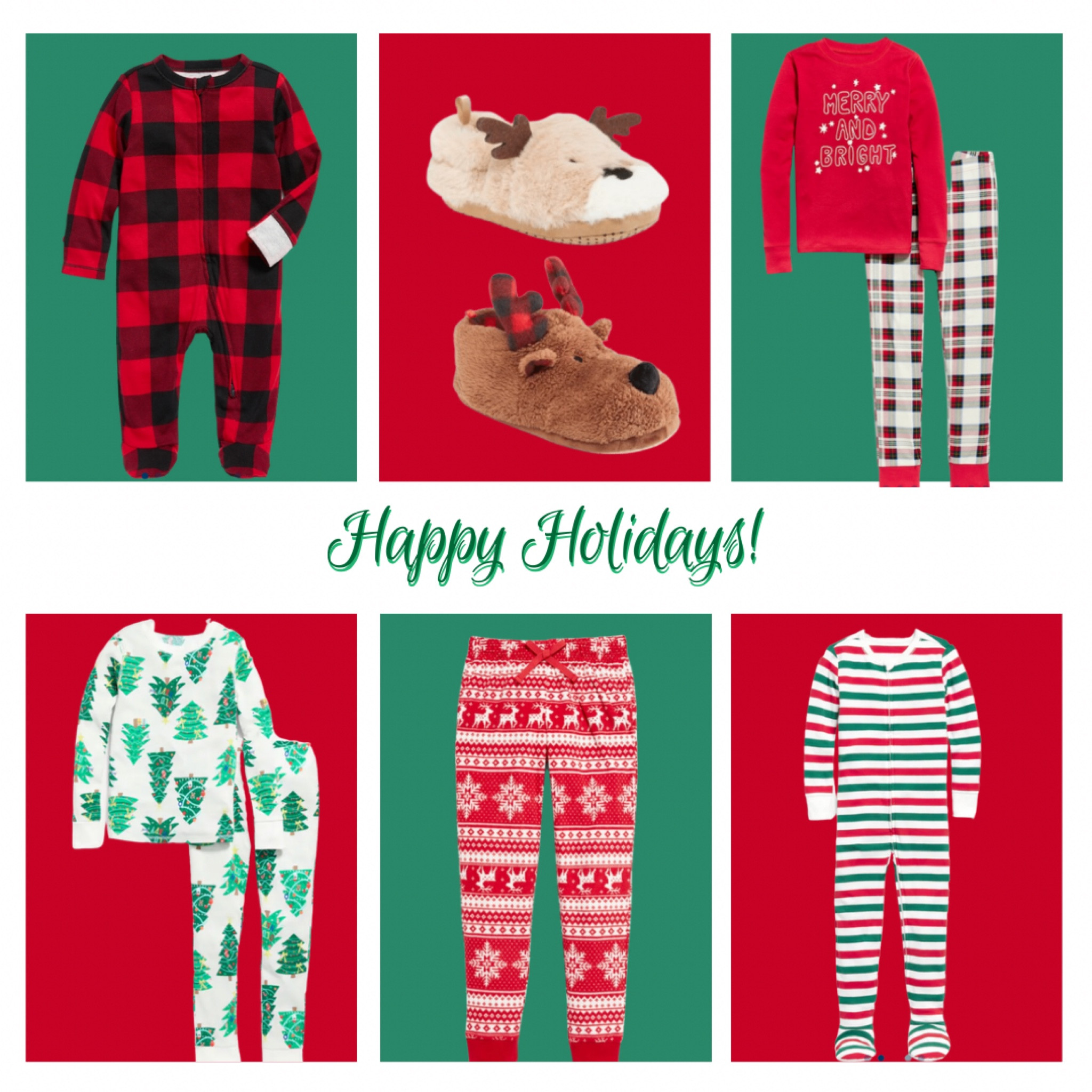 Matching holiday family pajamas for babies, toddlers, kids, and adults. Some patterns have matching pet accessories or outfits. 



#LTKsalealert #LTKfamily #LTKHoliday