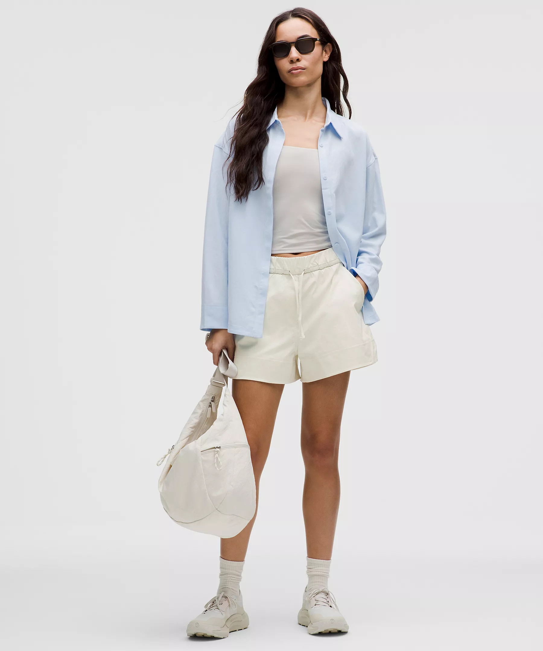 Cinchable Waist High-Rise Woven Short 3.5" | Lululemon (US)