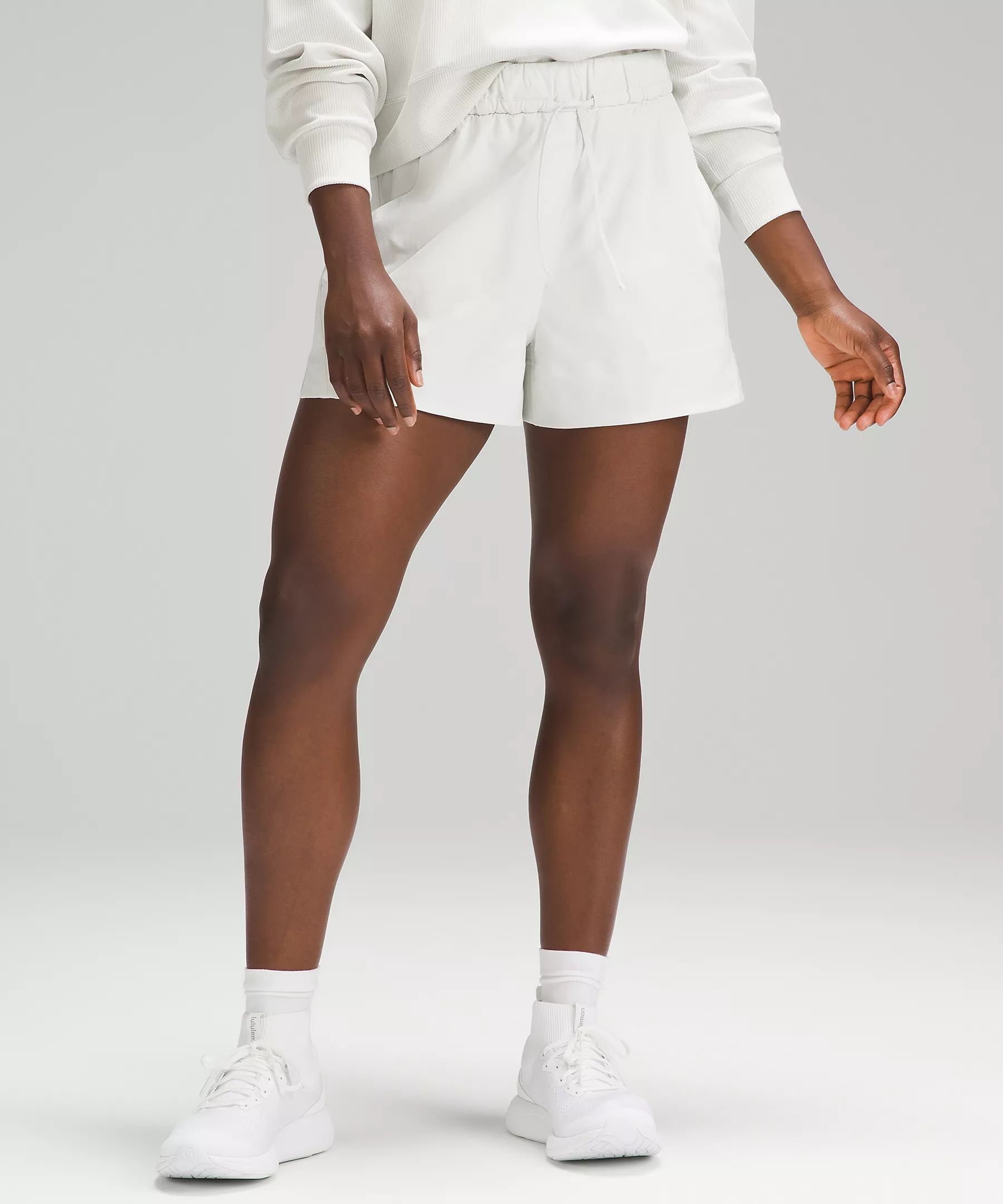 Cinchable Waist High-Rise Woven Short 3.5" | Women's Shorts | lululemon | Lululemon (US)