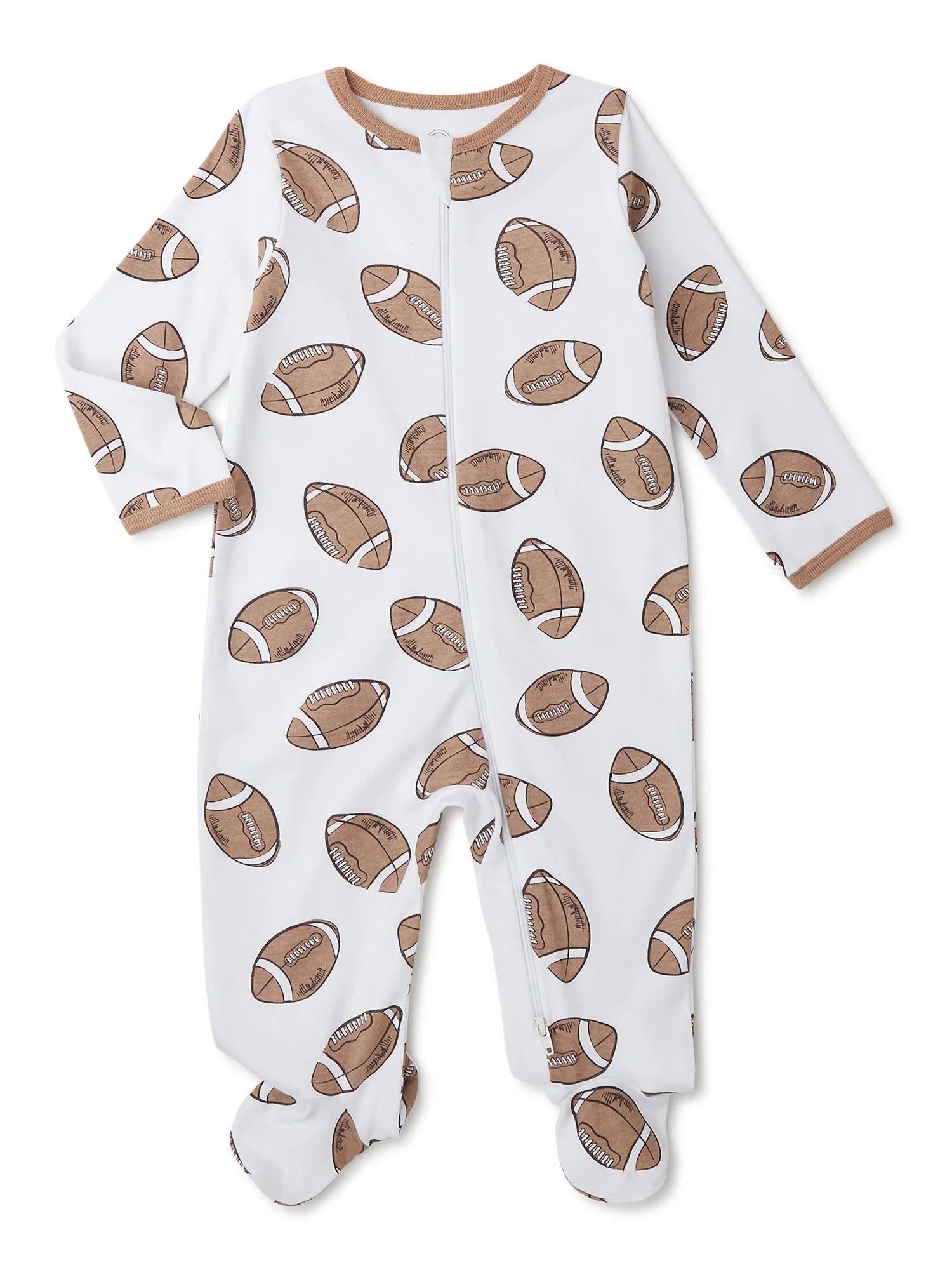 Wonder Nation Baby Boys Football Sleep N Play, Sizes 0 Months - 9 Months - Walmart.com | Walmart (US)