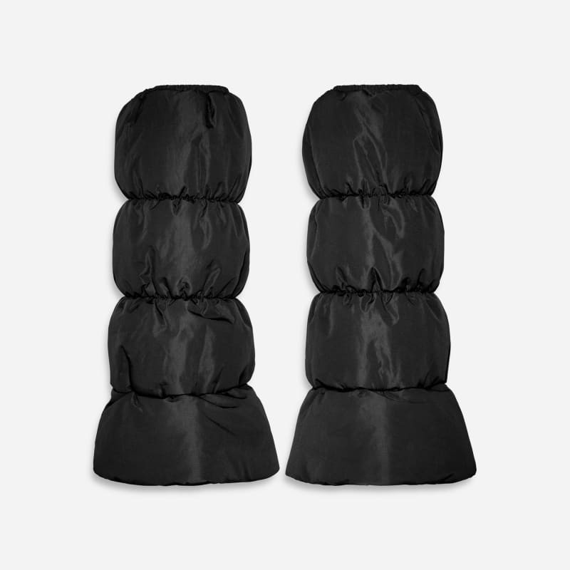 UGG® Women's Plushwarmer Tall Textile/Faux Fur Boot Guard in Black, Size L | UGG (US)