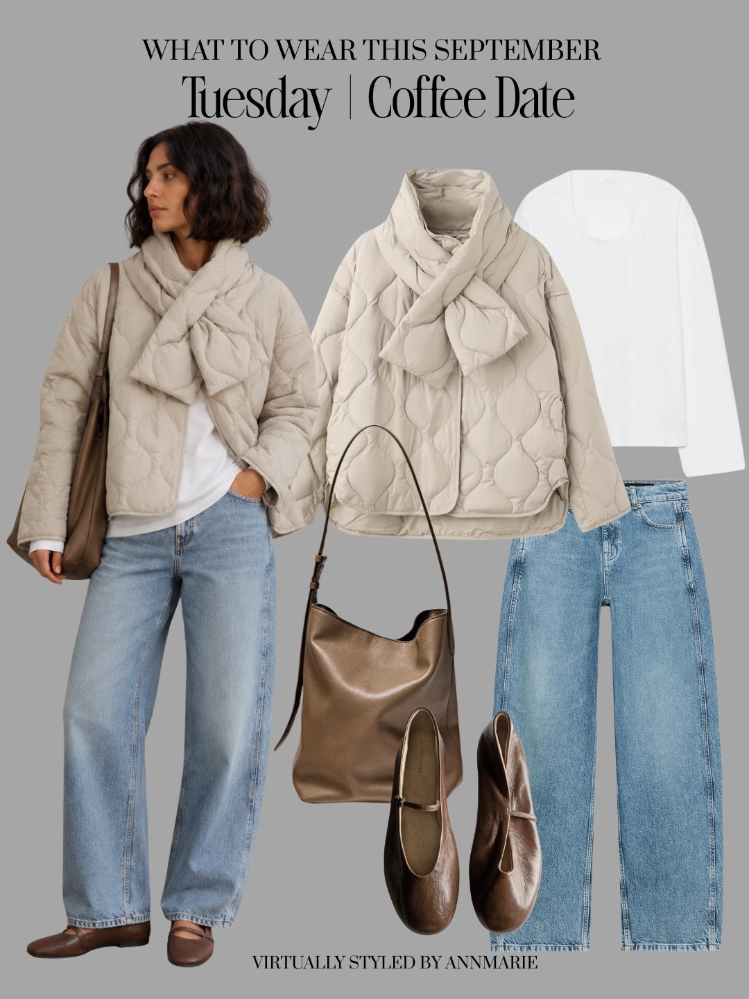 Late summer September outfits with jackets