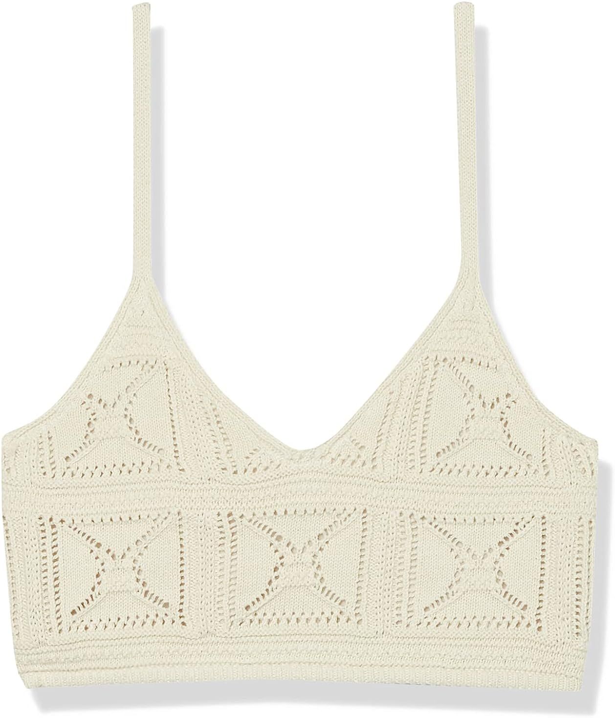 The Drop Women's Diza Crochet Bralette | Amazon (US)