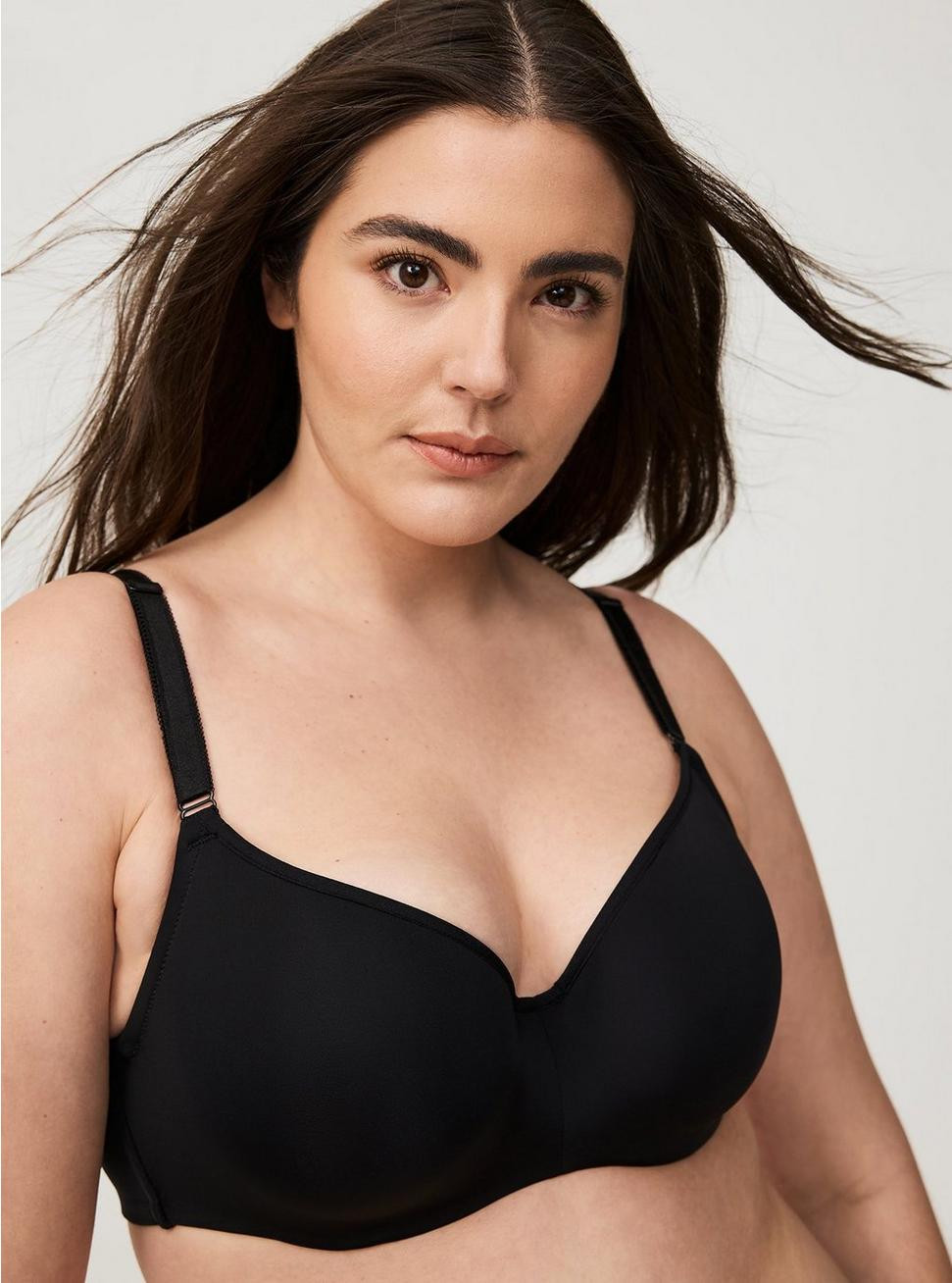 Full-Coverage Balconette Lightly Lined Smooth 360° Back Smoothing™ Bra | Torrid (US & Canada)