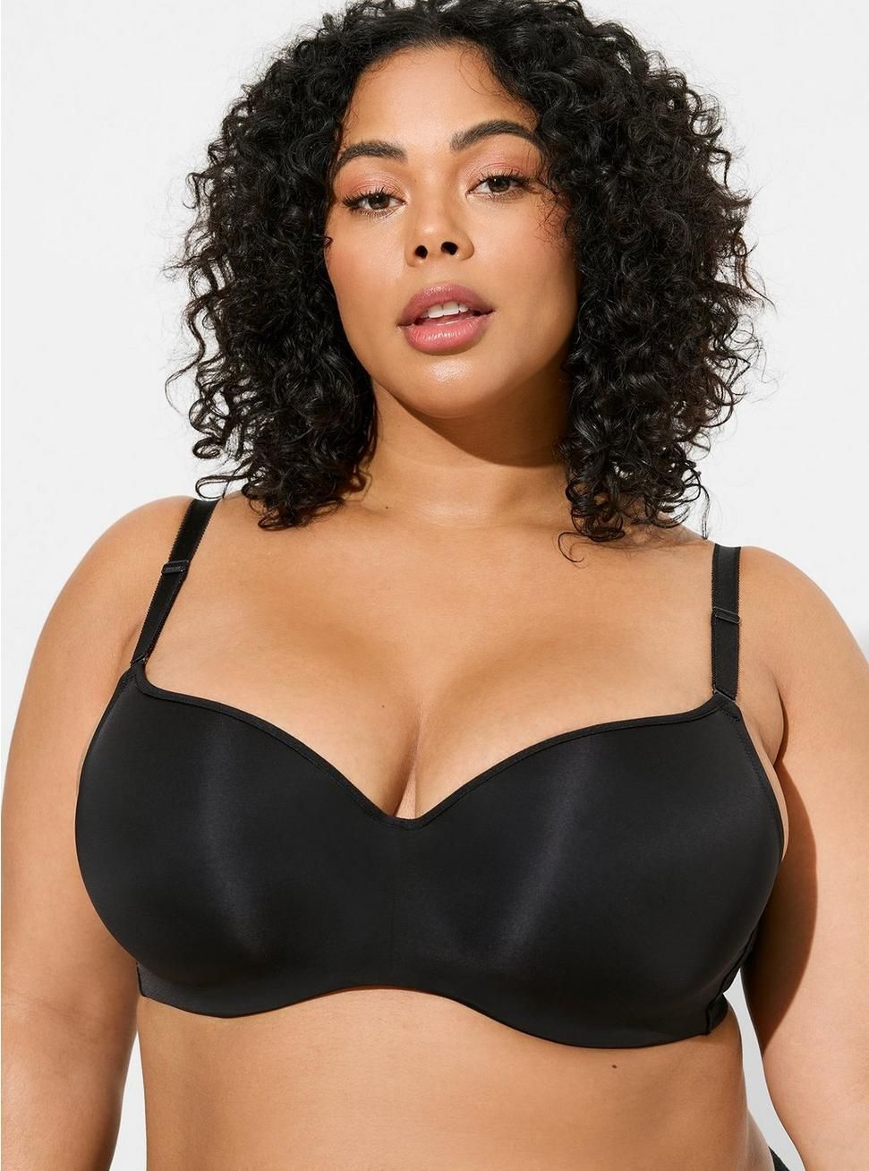 Full-Coverage Balconette Lightly Lined Smooth 360° Back Smoothing™ Bra | Torrid (US & Canada)