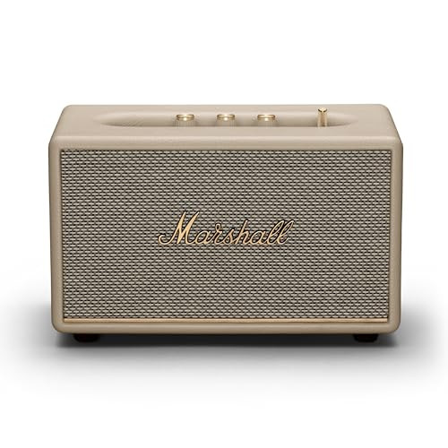 Marshall Acton III Bluetooth Home Speaker - Cream | Amazon (US)