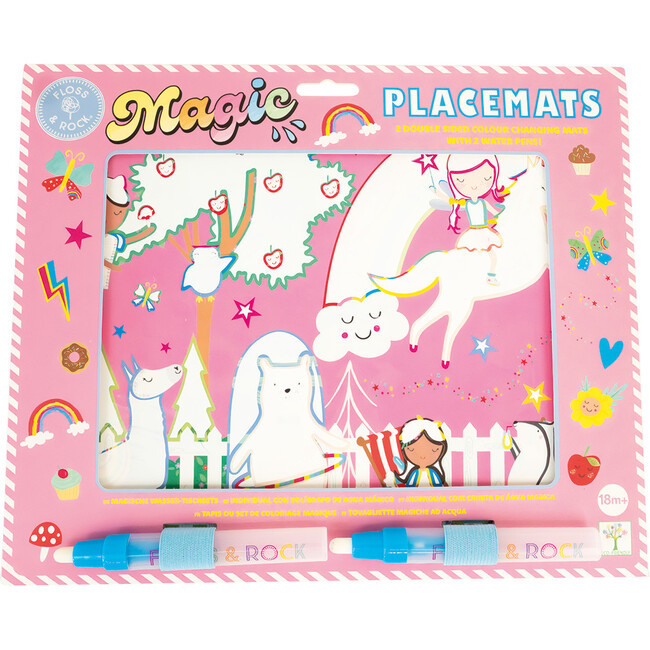Magic Water Placemats - Rainbow Fairy | Maisonette