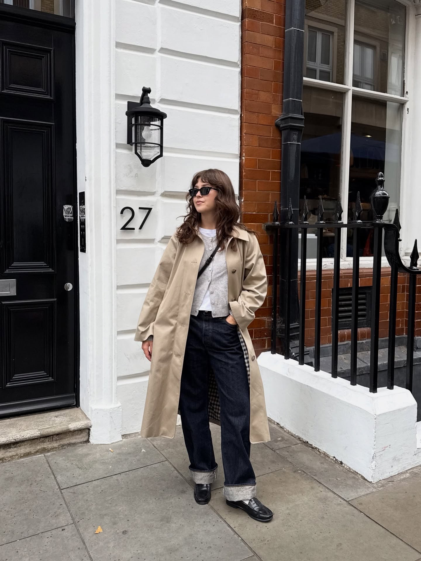 Finally wore my Sezane Clyde trench coat in the weather it was made for!

#LTKootd #LTKSeasonal
