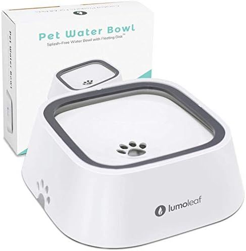 LumoLeaf Dog Water Bowl, Dog Bowl No-Spill Pet Water Bowl, Slow Water Feeder Dog Bowl, Vehicle Ca... | Amazon (US)