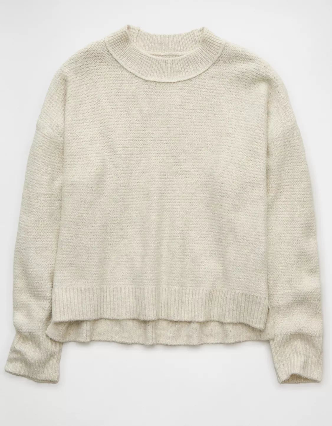 AE Slouchy Cropped Pullover Sweater | American Eagle Outfitters (US & CA)