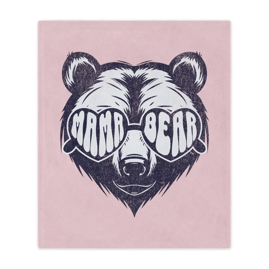 Mothers Day Gift for Mom Blanket Mama Bear - Etsy | Etsy (US)