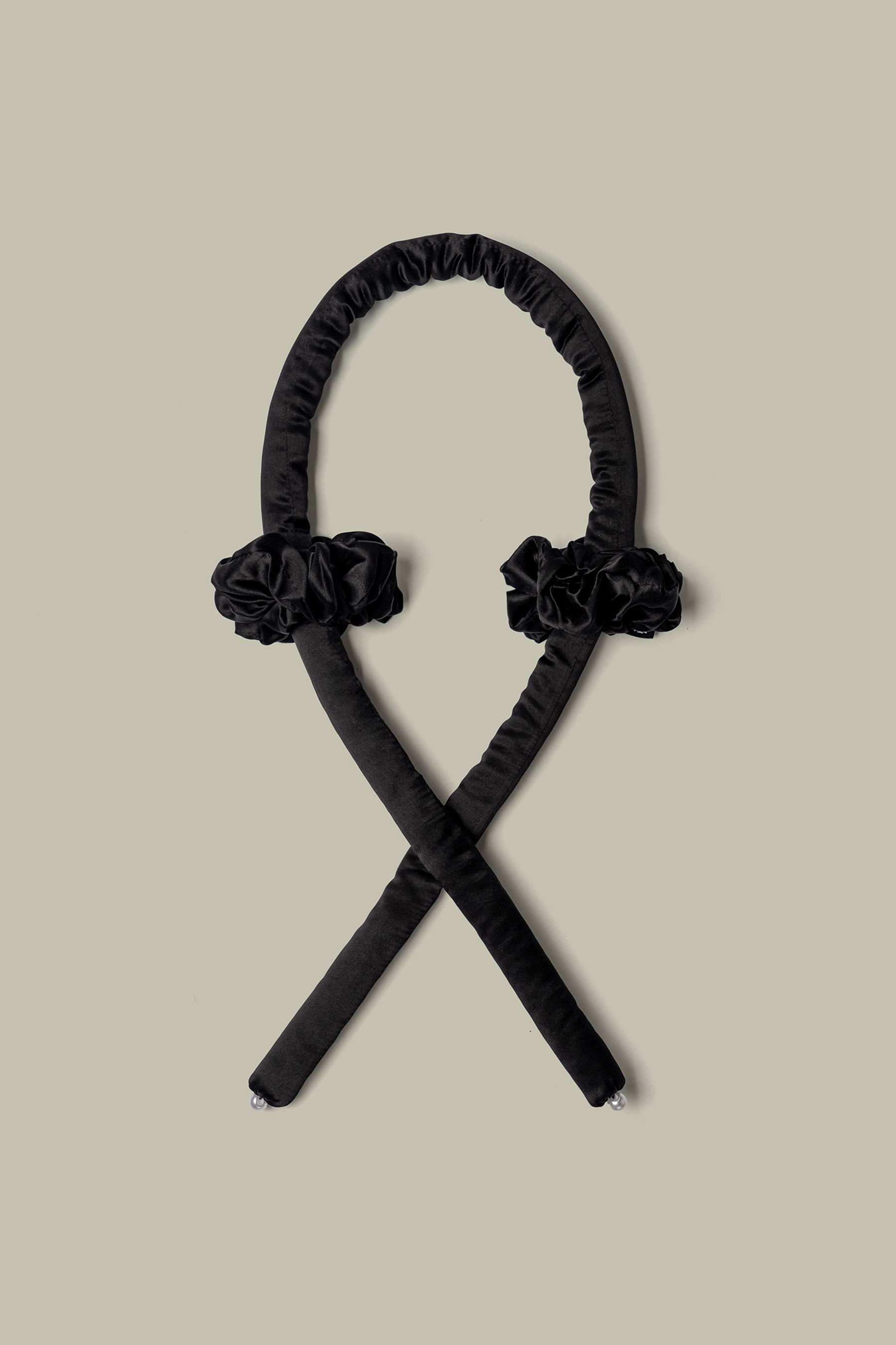 Heatless Silk Curling Headband And Scrunchie Set | LILYSILK