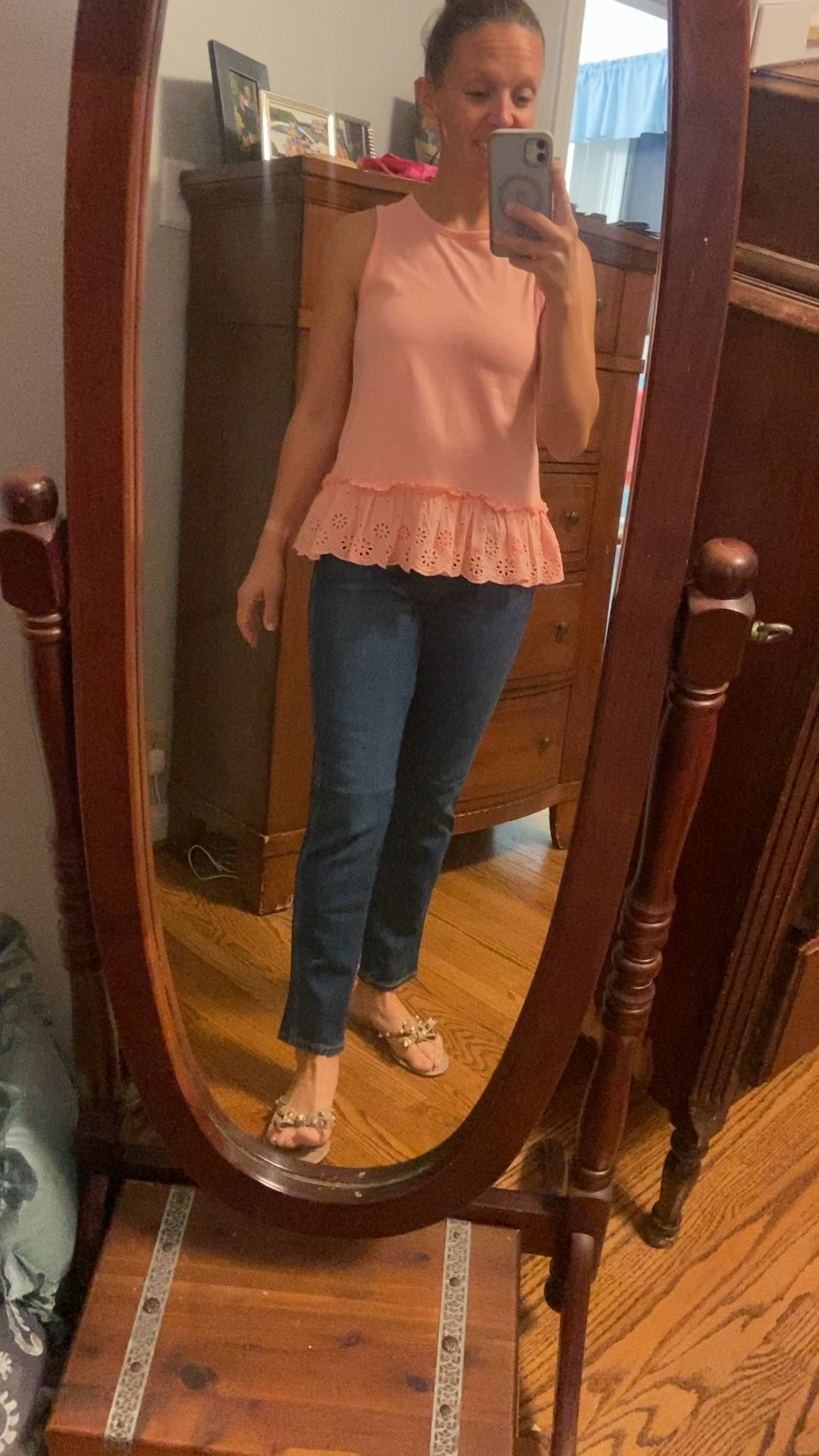 Jeans - get those vintage slim fits! The leg fit is great without being too fitted and the length is awesome! 



#LTKSaleAlert #oldnavy #darkwashdenim #slimfit #salefinds #jeanssale #LTKstorytime #flipflops #bowsandals #amazon #under25 #budgetfriendly

#LTKvlog #LTKU #LTKOver40